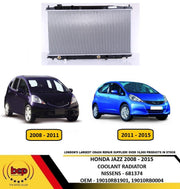 HONDA JAZZ 2008 – 2015 COOLANT RADIATOR NEW OEM QUALITY 19010RB1901 19010RB0004